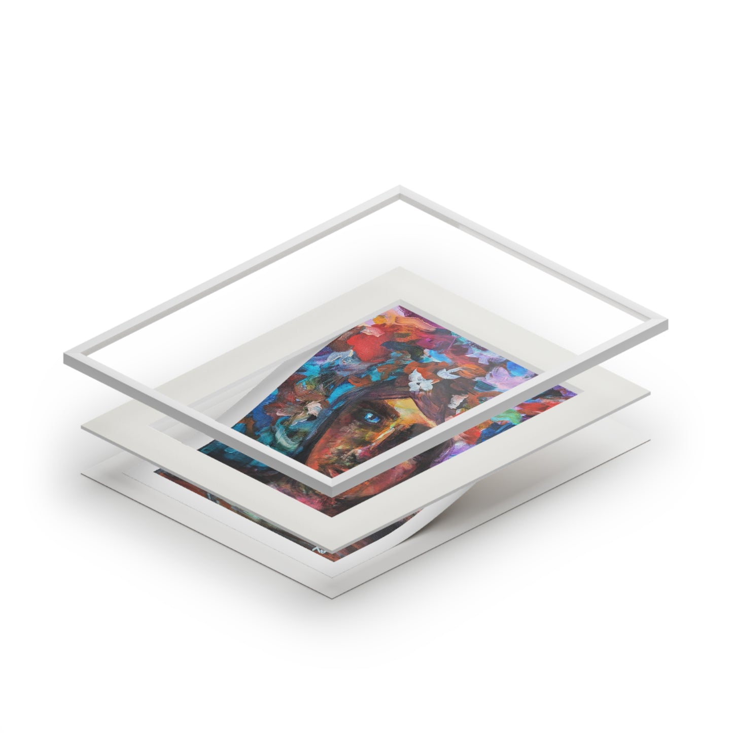 The Flowers Within - Fine Art Print (Matte Paper Frame)