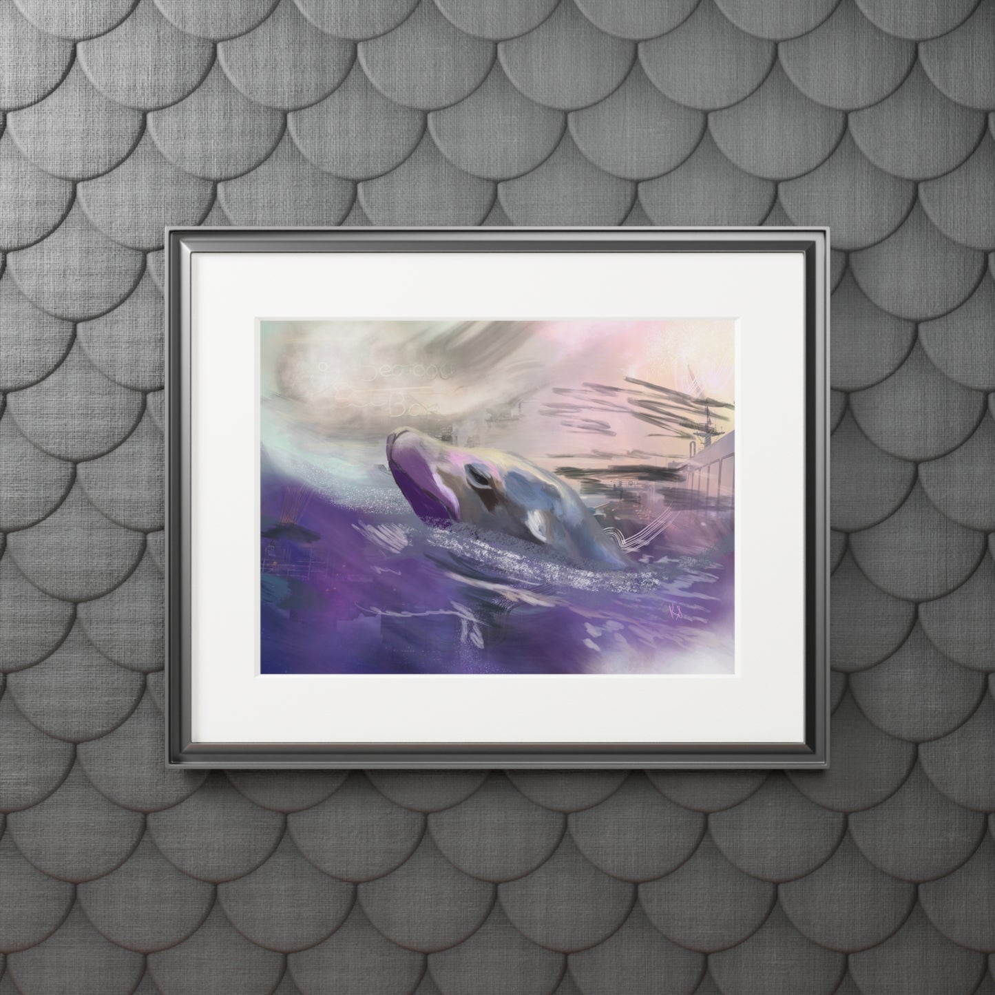 Seaside Symphony (Matte Paper Frame) - 20x16