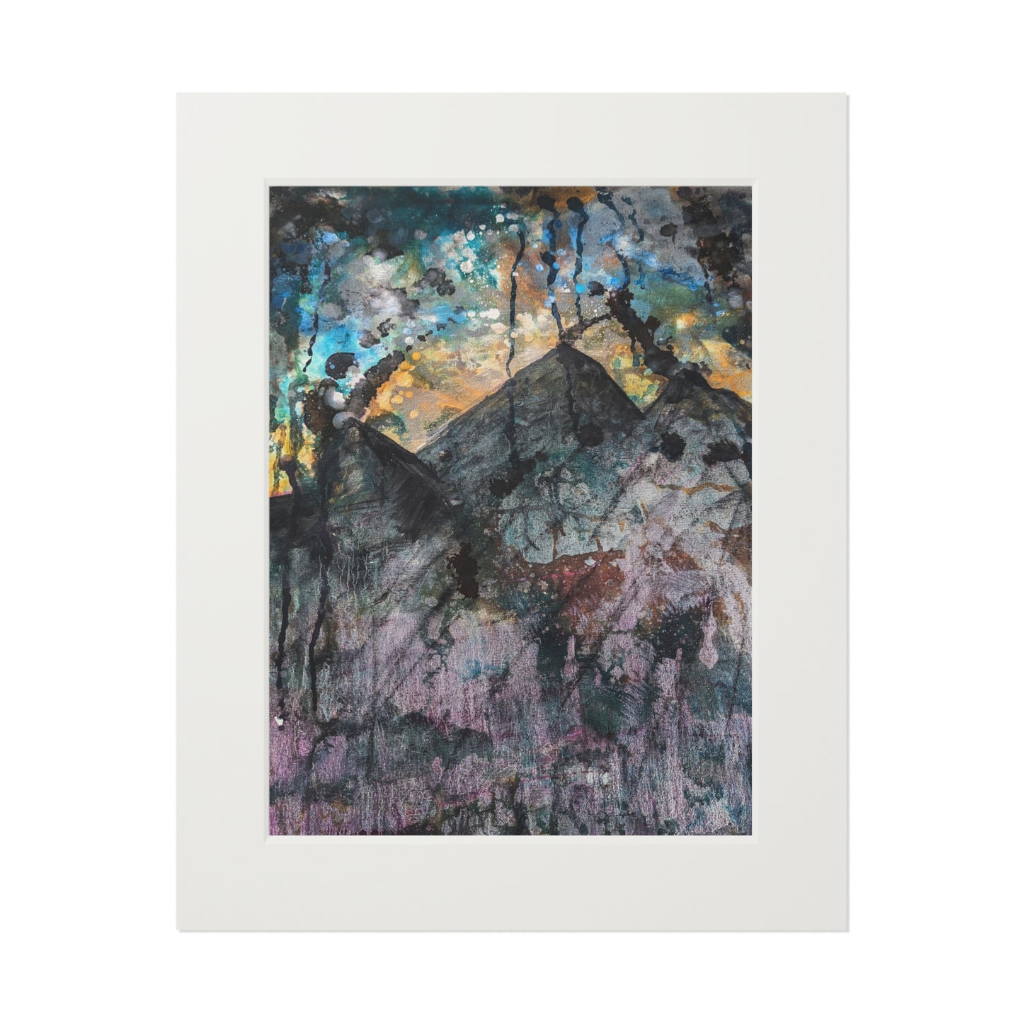 Wild Line - Fine Art Print (Matte Paper Frame) - 16x20
