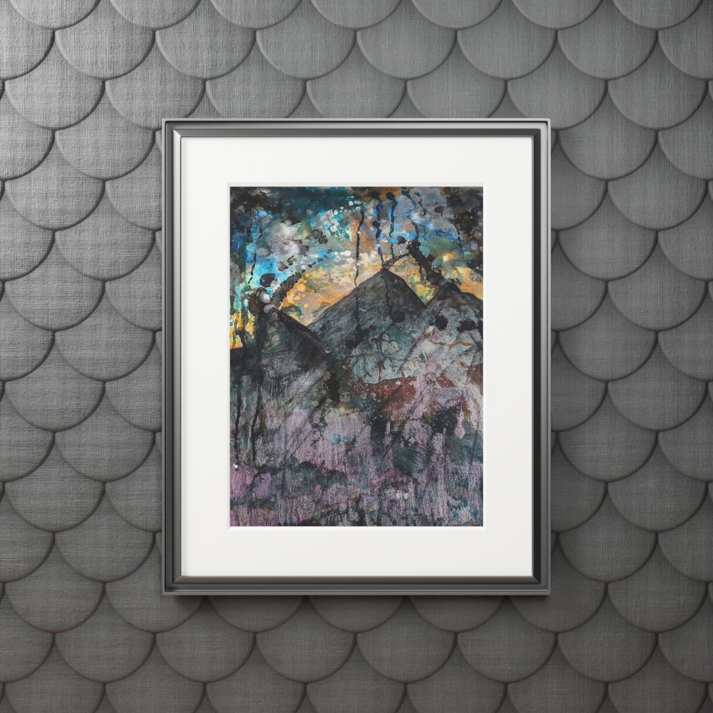 Wild Line - Fine Art Print (Matte Paper Frame) - 16x20