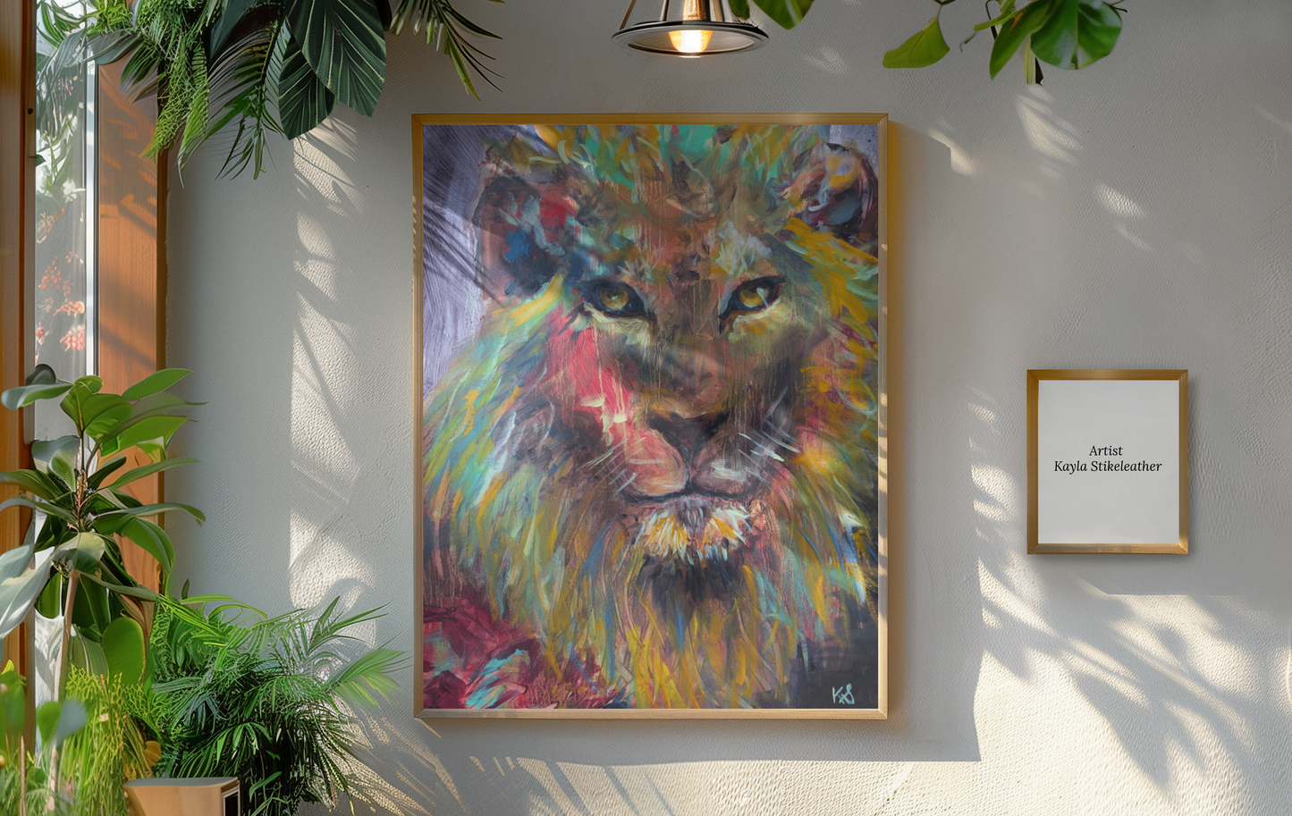 Gentle King Original Oil Painting on Canvas 18x24