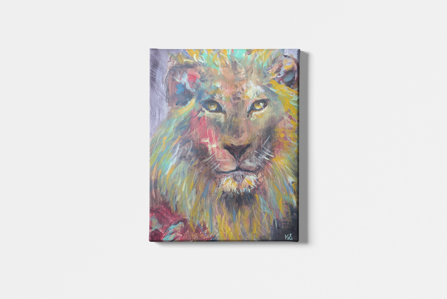 Gentle King Original Oil Painting on Canvas 18x24