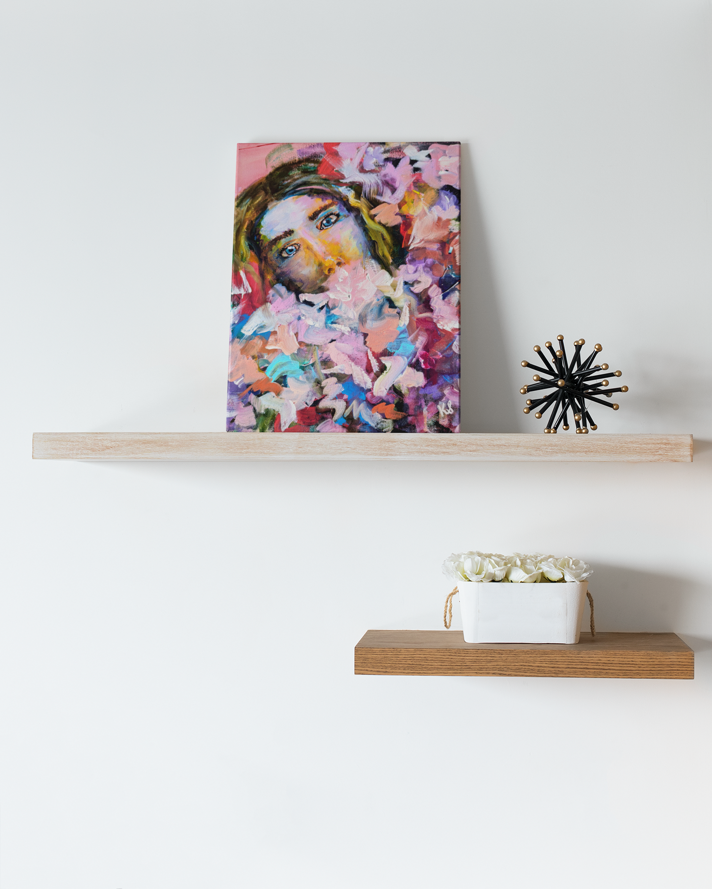 The Understanding Original Oil Painting on Canvas 11x14