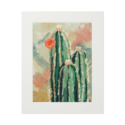 Cacti Fine Art Print (Matte Paper Frame) - 16x20