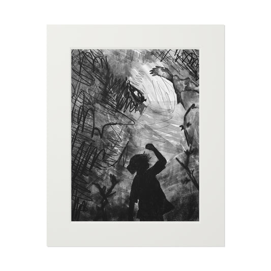 Sketch - Fine Art Print (Matte Paper Frame) - 16x20