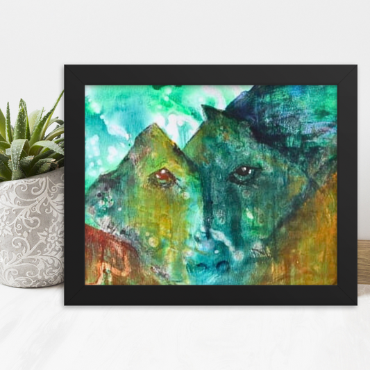 Wild Woods Framed Art Print