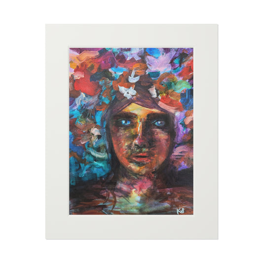 The Flowers Within - Fine Art Print (Matte Paper Frame)