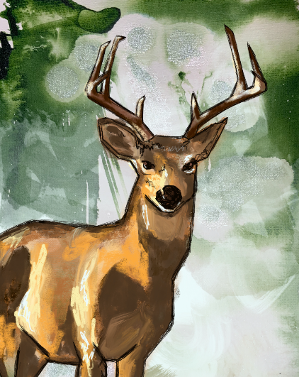 Deer Print